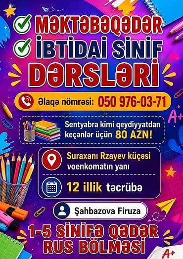 muəllim koməkcisi: Müəllimlər — 1
