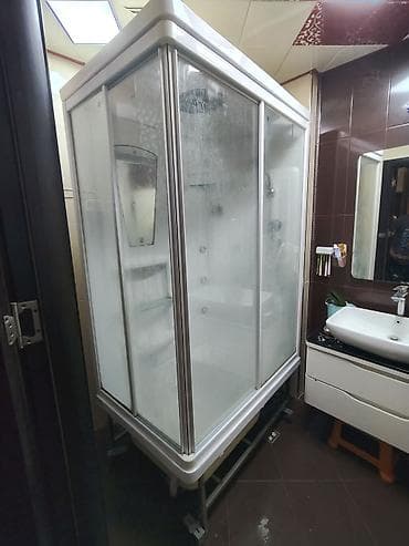 sam: Hidromassajlı duş kabini - Ölçü: təxmini 120x80 sm (şəkillərə əsasən — 1