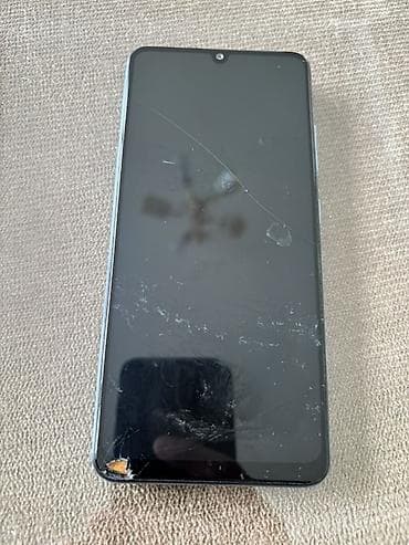 samsung note 9: Samsung Galaxy A32, rəng - Mavi, Qırıq — 2