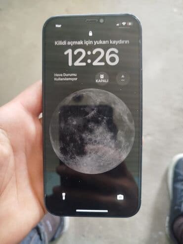 ikinci el ayfon 12: IPhone 12, 64 GB, Qara, Face ID — 2