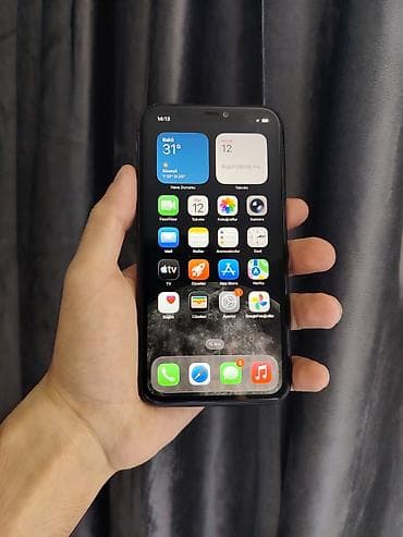 IPhone 11, 64 GB, Qara, Simsiz şarj, Face ID