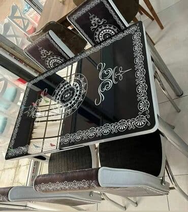 телефон флай 510: *Hazır elde olan* ✔️Türk istehsalı🇹🇷 ✔️Kuxna üçün stol stul dəsti ✔️ — 2