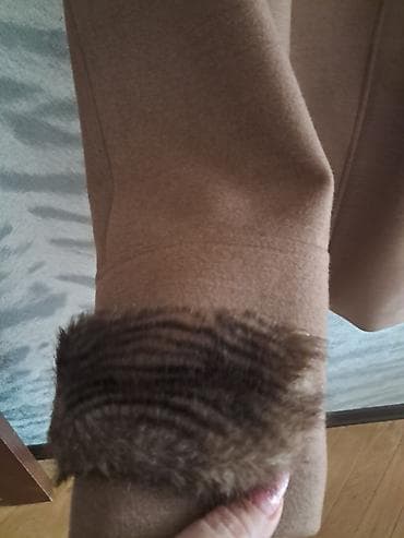 Женская одежда: Ölçü 46-48. EKOL qadın paltosu - — 4