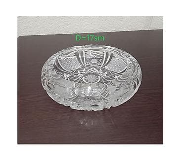 dibcek qablari: "BOHEMIA" Czechoslovakia istesali ve GDR istesali Xrustal Qiymetleri — 2