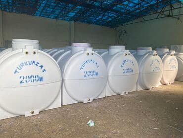 пластиковые баки для воды в баку: Turkuaz mmc 250lt-dən 5000lt- dək su çənlərinin topdan satışını — 1