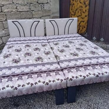 toz boya sobasi: Təzə çarpayılar. 1 nəfərlik çarpayılar 60 manat. 2 nəfərlik taxt 110 — 8