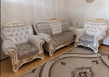 divan desti: TƏCILI SATILIR MÜNASIB QIYMƏTƏ DIVAN KRESLO DESTI Heç bir problemi — 1