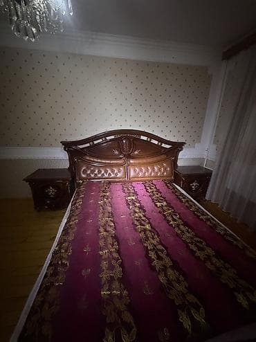 Mebel: İkinəfərlik çarpayı, Dolab, Termo, 2 tumba, İşlənmiş — 4