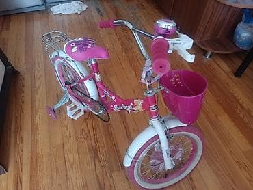 velo disk: Uşaq velosipedi – LADA SPORT/Kids Pilot dizaynlı, çəhrayı-ağ rəng — 5
