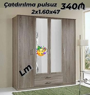 Dolab yeni qarderob paltar dolabı lalafo.az -da Dolab yeni qarderob paltar dolabı