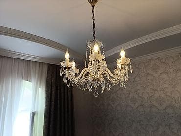 Çılçıraq, 6 lampa, Metal
