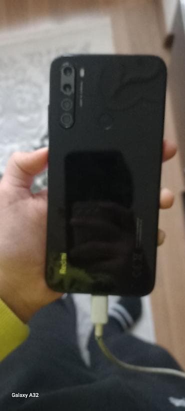 not 8 kabro: Redmi Note 8, 64 GB, rəng - Qara, Barmaq izi — 4