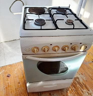 Qarışıq sobası Ayrıca dayanan, 4 gözlü