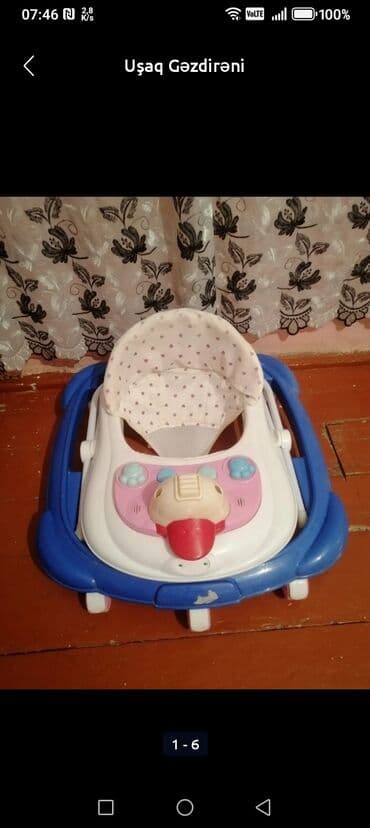 uşaq üçün masinlar: Salam aleykum Oglan ve qiz uşaqlari ucun yürütec satilir təzədir — 3