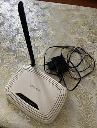 işlənmiş kamputer: Cihaz haqqında: Model: TL-WR740N Süret: 150Mbps Veziyeti: tam işlek — 1