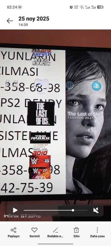 купить плейстейшен 3: ✔️ Model: PS3 Slim ✔️ Yaddaş: 500GB ✔️ Pult: 2 ədəd, problemsiz — 5