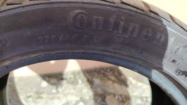 işləmiş təkər: İşlənmiş Şin Continental 225 / 45 / R 17 — 2