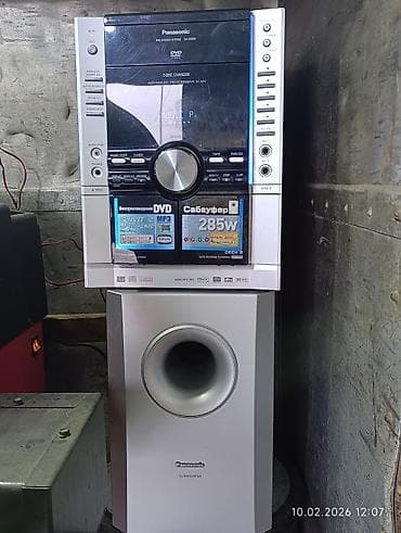 sodo sd 1002: Panasonic mini audio sistem – CD/Radio ilə Aux Bulutuz Disk Pulutu Var — 1