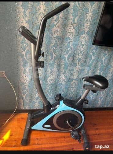 Maqnitli velotrenajor - Kompakt şaquli (upright) tipli ev trenajoru - lalafo.az -da — 1 Maqnitli velotrenajor - Kompakt şaquli (upright) tipli ev trenajoru - — 1