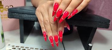 Sifarişlə əl işləri: Manikür və dırnaq dizaynı xidməti - Gel lak, uzadılma və forma — 2
