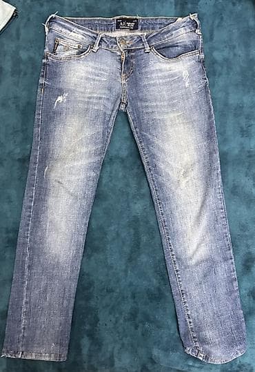 kişi geyim: Cins şalvar, Armani Exchange, XS — 5