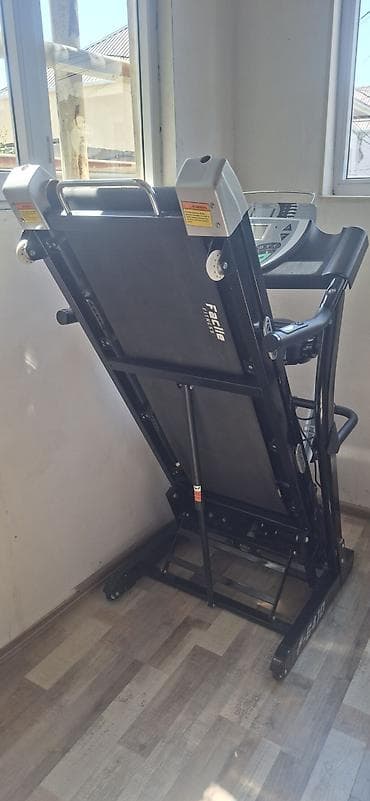Facile Fitness F-6410 qaçış trenajoru - Elektrikli qaçış yolu, geniş — 10