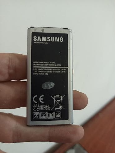 Elektronika: Samsung orijinal telefon batareyası Model: EB-BG800BBE Tutum: 2100 — 2
