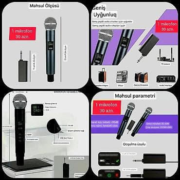 Yeni Simsiz (Bluetooth) Mikrofon Ünvandan götürmə