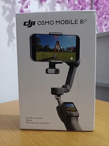 DJI Osmo Mobile 8P – smartfonlar üçün 3-oxlu stabilization Uyğun
