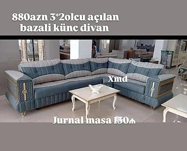 dezgah masa: Künc divan, Yeni, Açılan, Bazalı, Parça, Şəhərdaxili pulsuz çatdırılma — 1