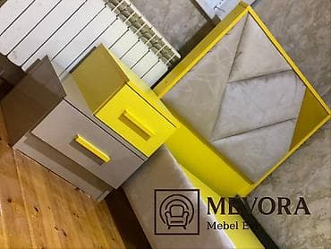 Кровати: Новый, Односпальная кровать, Без подьемного механизма, С матрасом, Без выдвижных ящиков, Турция — 2