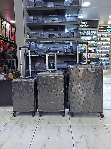 Sərt korpuslu çamadan dəsti – 3 ölçü - Material: yüngül və davamlı