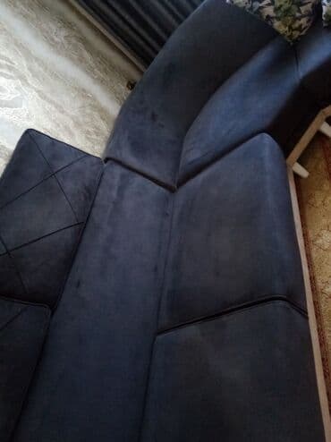 penaplas nedir: Madeyradan - Material: Yumşaq məxməri/velur tipli parça, ləkə saxlamır — 4