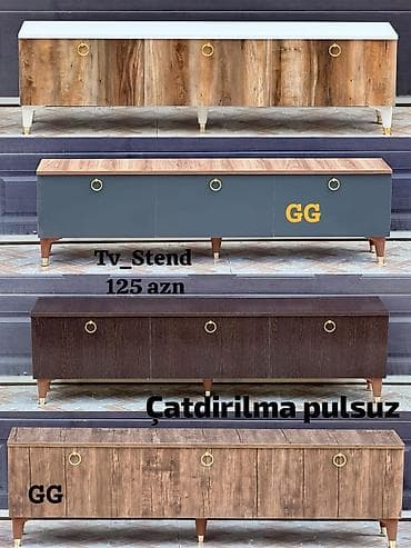 taxt basliqlari: Yeni, Düz TV altlığı, Polkasız, Laminat — 2