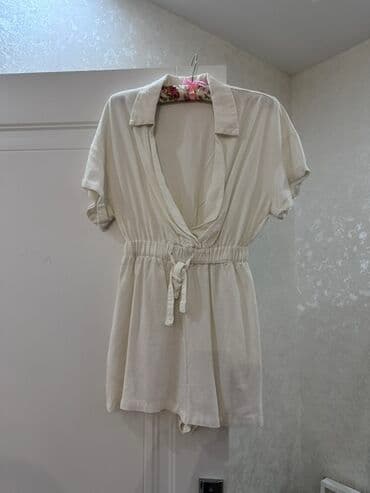 kleş günəş ətəyi: Tulum, Bershka, XS, rəng - Ağ — 3