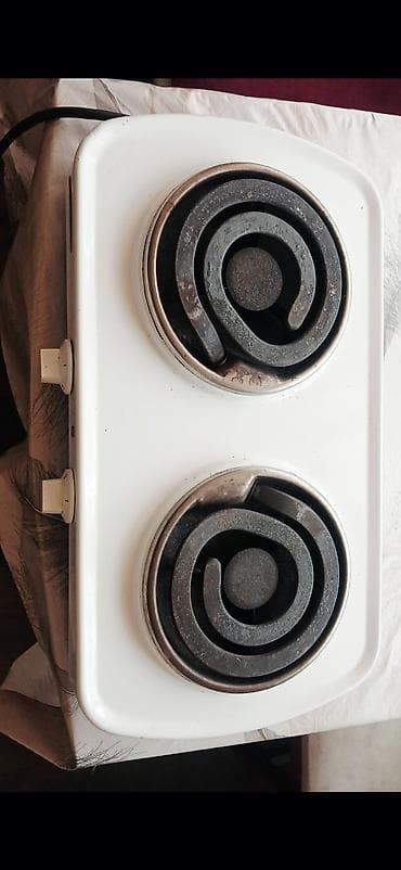 Кухонные плиты и варочные поверхности: Электрическая плита Настольная, 2 конфорки — 2