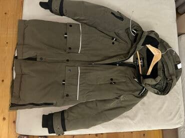 kişi üçün ağ qış gödəkçələr: Qadın-Kişi üçün isti qış parkası – oliiv rəngi - Marka: AMİSU — 1