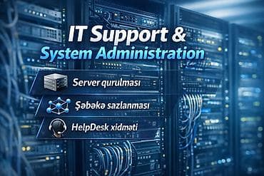 Ноутбуки: 💼 Şirkətlər üçün Peşəkar İT Xidmətləri 🔹 Serverlərin qurulması və — 1