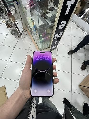 2 ci el iphone 15 pro max: IPhone 14 Pro Max, 256 GB, Deep Purple, Face ID — 1