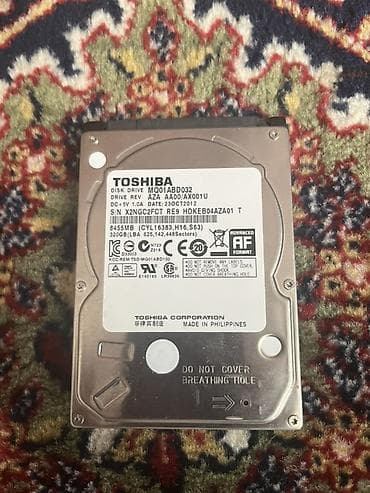 Toshiba 320 GB 2.5" daxili sərt disk (HDD). Model: **Toshiba lalafo.az -da Toshiba 320 GB 2.5" daxili sərt disk (HDD). Model: **Toshiba