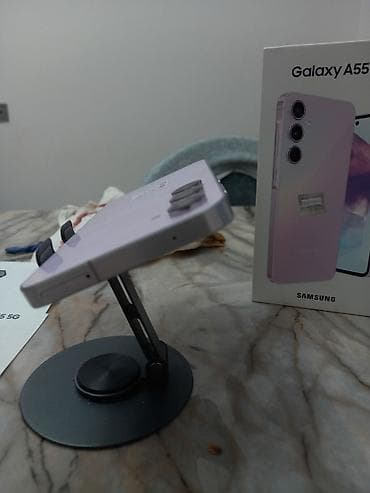 narda internet: Samsung Galaxy A55 5G, 256 GB, rəng - Bənövşəyi, İki sim kartlı — 2