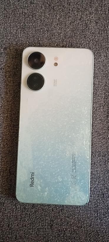 iphone 16 e4: Redmi 13C, 128 GB, rəng - Gümüşü, Barmaq izi — 4