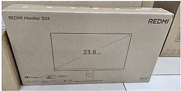 Monitorlar: Redmi Monitor G24 – 23.8" - Ekran: 23.8 düym, dar çərçivəli dizayn - — 2