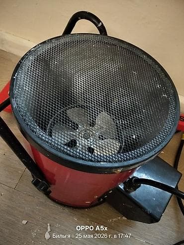 tavan ventilyatoru: Elektrik istilik topu (Fan Heater) - Güc: 3000 W - Gərginlik: 220–240 — 6