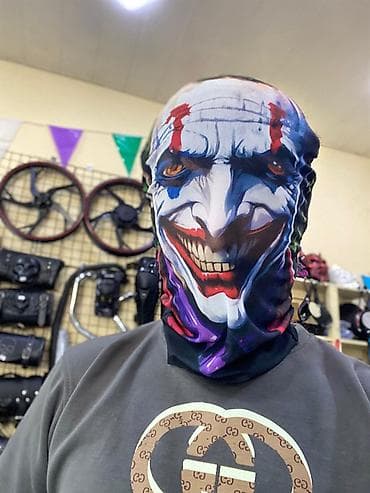 i7 pro max: Joker temalı çoxfunksiyalı boyunluq/niqab - Parlaq, yüksək — 1