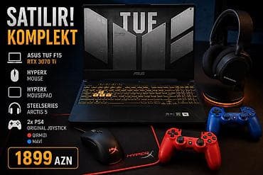 en ucuz notebooklar: ASUS TUF Gaming, 15.6 ", Intel Core i7, 512 GB — 3