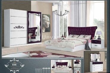 işlenmiş kravat: İkinəfərlik çarpayı, Dolab, Termo, İşlənmiş — 1