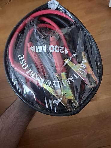 Транспорт: Akkumulyator üçün start kabelləri (booster kabellər) - Güc: 1200 AMP — 2