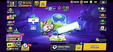 butsular: Brawl Stars oyun hesabı – yüksək trofeyli və zəngin kontentli - Kupa — 3