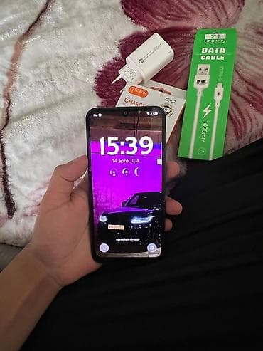 telefon samsunq: Samsung Galaxy A24 4G, 128 GB, rəng - Qara, Barmaq izi, Face ID — 5